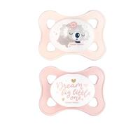 Canpol un drago in silicone da 0 a 2 metri, una MINI simmetrica. colore rosa