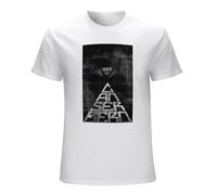 Canserbero Leisure Mens Funny Unisex T-Shirts Graphic Print White Tee L