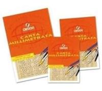 Blocco carta opaca millimetrata 210x297 mm. 10 Fg. 80 gr. CANSON (25 Pz)