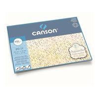 Blocco Acquarell Canson - 23x31 cm - 300 g - 20 Fogli - Grana Ruvida - 400106442
