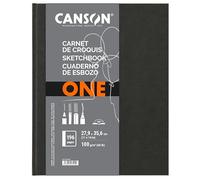 Canson ArtBook ONE - Blocco da disegno, 27,9 x 35,6 cm, con 98 fogli di carta da disegno da 100 g/m², bianco
