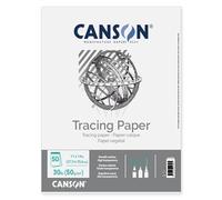 Canson Artist Series - Blocco di carta per tracciare, colore: Bianco