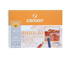 Canson Blocco Da Disegno Basik Din A4 20 Fogli 150gr 23x325 Cm