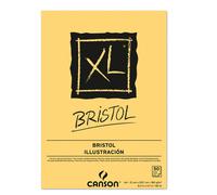 CANSON - C31078A021 - Blocco spiralato lato corto XL Bristol - A4 - 180 gr - 50 fogli - Canson - 85644 - Conf. da 5 Pz. - C31078A021