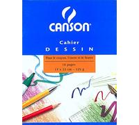 Canson - Confezione da 15, 16 pagine Sketchbooks (17 x 22 cm)