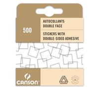 Canson Confezione di sticker biadesivi per fotografie, trasparenti