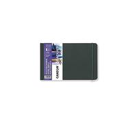 Canson Graduate Book, Blocco da disegno, grana leggera, 200gsm, copertina rigida, 21,6 x 14 cm, bianco, 36 fogli