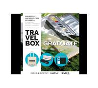 Canson Graduate Set, Scatola, 35 x 27,5 x 5,1 cm, Set Graduate WATERCOLOUR TRAVEL BOX