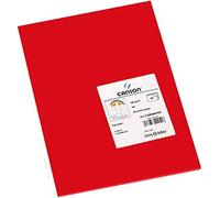 Guarro Canson 200040162 Foglio A4, Confezione da 50 Pezzi, Rosso