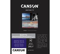 Canson Infinity Baryta Photo II Carta fotografica, Scatola 12,7 x 17,8, 25 fogli
