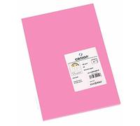 Canson Iris Cartone (Confezione da 50 Fogli), Rosa (Gomma da Masticare), A4