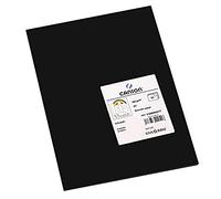Canson Iris Vivaldi A3 185 GSM - Carta liscia, confezione da 50 fogli, colore: Nero