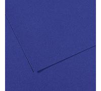 Canson Mi- Teintes Carta polpa Colorata, 160 g/m², Blu (Ultramarine-590), 21x29,34