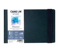 CANSON MONTVAL ART BOOK WATERCOLOR PAPER - BLOCCO ACQUERELLO MONTVAL