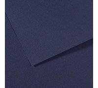Canson Pack 25 Fogli, 7 Teintes 60% Ape 160g (140), Blu Indaco, 21x29,15, unità