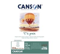 Canson Pad Càgrain Taccuino da disegno 30 A3 224 g White