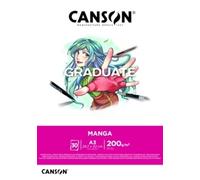 Canson Pad Graduate Manga Taccuino da disegno A3 200 g