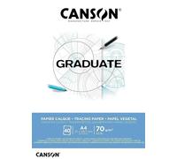 Canson Pad Graduate Tracing Taccuino da disegno A4 70 g
