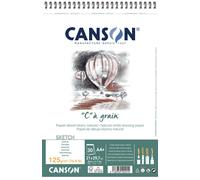 Canson Sp Càgrain Taccuino da disegno 30 A4 125 g White