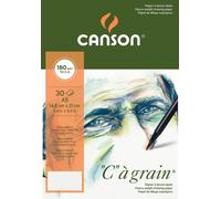 Canson Sp Càgrain Taccuino da disegno A5 180 g White