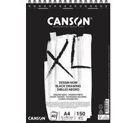 Canson Sp XL Dessin Taccuino da disegno 40 A4 150 g Black