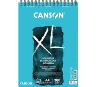 Canson - Pad a spirale XL WC - A4 300 g / m², 30 fogli