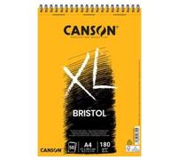 Album Canson Spiral XL Bristol Extralise di 50 fogli - 21x297 - 180gr - colore bianco