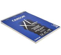 Canson XL, Mix Media Textured Album per Acquerello Spiralato, Lato Corto 300g/m, Grana Media, A3, 30 Fogli