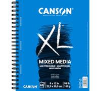 Canson Xl Spiral Multi-Media Paper Pad 9"X12"
