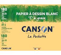 CANSON Zeichenpapier C à Grain, 320 x 240 mm, 180 g/qm