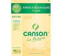 CANSON Zeichenpapier C Grain, DIN A3, 180 g/qm - NUOVO