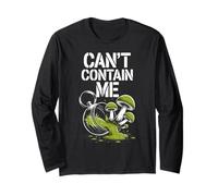 Can't Contain Me, Funghi Divertenti nel terrario Maglia a Manica