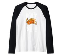 Can't Eat Another Bite Oh Look Pie Divertente Ringraziamento Maglia con Maniche Raglan