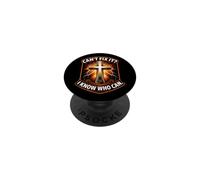 Can't Fix It I Know Who Can Jesus Christ Christian Dio Citazione PopSockets PopGrip Adesivo