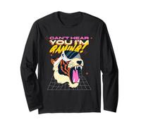 Can't Hear You I'm Gaming (Citazione del giocatore & Grafica) Maglia a Manica