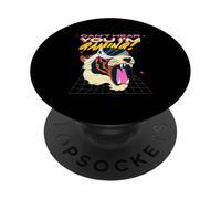 Can't Hear You I'm Gaming (Dichiarazione del giocatore & Grafica Tiger) PopSockets PopGrip Adesivo