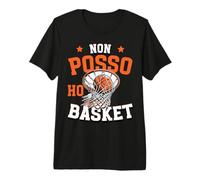 Can't Ho Basket Divertente Basket Maglietta Premium