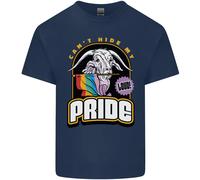 Can'T Nascondere il Mio Pride Lgbt Gay Consapevolezza Uomo Cotone T-Shirt