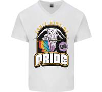 Can'T Nascondere My Pride Lgbt Gay Consapevolezza Uomo V-Neck Cotone T-Shirt