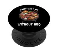 Can't Say I Do Without BBQ Proposta di matrimonio barbecue - PopSockets PopGrip Adesivo