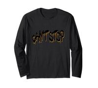 Can't Stop T-Shirt - Bold Minimal Motivational Design Maglia a Manica