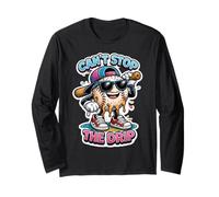 Can't Stop The Drip, Giocatore di Baseball Che scioglie i Gelati, Ragazzi Maglia a Manica
