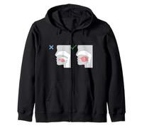 Can't Talk I'm Mewing, Mewing Technique Funny Mewing Felpa con Cappuccio