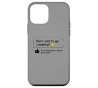 Can't Wait Go Camping Mosquitoes Funny Camper Custodia per iPhone 12 mini