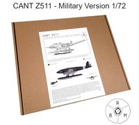CANT Z511 Idrovolante Bimotore Military sc 1/72 3D Model by Rare Bird Models