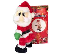 Canta E Balla Babbo Natale - Figura Che Balla, Shake Hips Decorazione Natalizia Elettrica, Canto Novità Decorazione Musicale