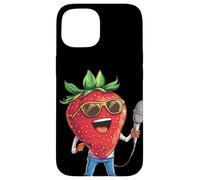Canta il tuo cuore con questa stella di bacche per gli amanti della frutta Custodia per iPhone 15