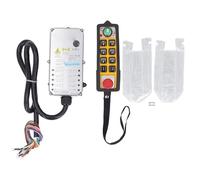 Canta industriale Controllo telecomando a manico singolo Controller di sollevamento elettrico Efficienza 6 Direzione Pulsanti con arresto di emergenza DC24V impermeabile per