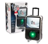 Canta Tu Karaoke 1.5 2024-Karaoke Professionale Con Microfono Wireless, Nuovo Sistema Operativo, Display Touch Più Ampio,Connessione Wi-Fi, Effetti Vocali, Batteria Ricaricabile,Voice Changer, Argento