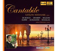 Cantabile~渡辺克也 (Katsuya Watanabe) [CD] [Import] [日本語帯・解説付き]